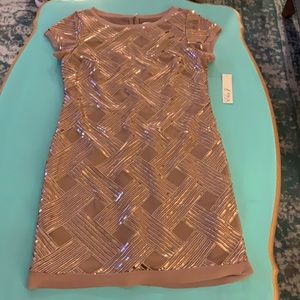 ELIZA J Sequin Cocktail Dress
